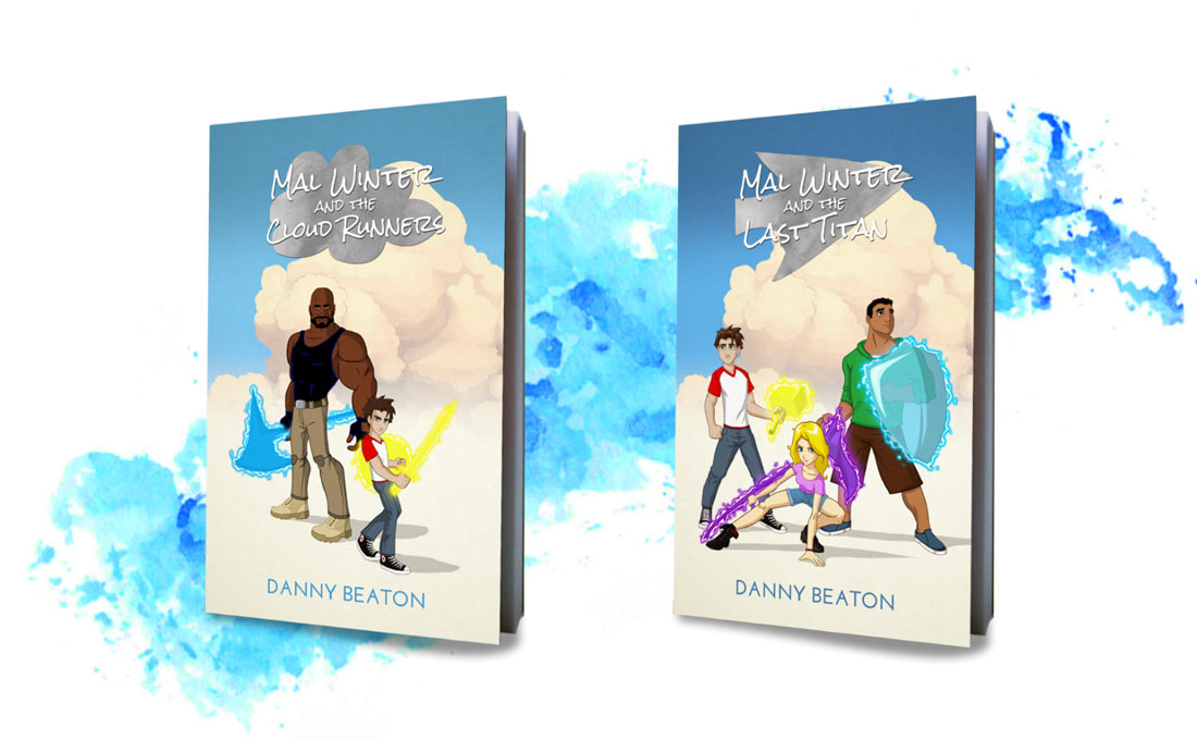 Mal Winter and the Cloud Runners & Mal Winter and the Last Titan books by Danny Beaton