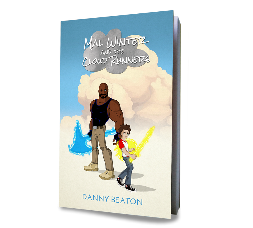Mal Winter and the Cloud Runners Danny Beaton children fantasy novel book cover