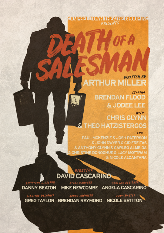 Death of a Salesman Poster created for local theatre group